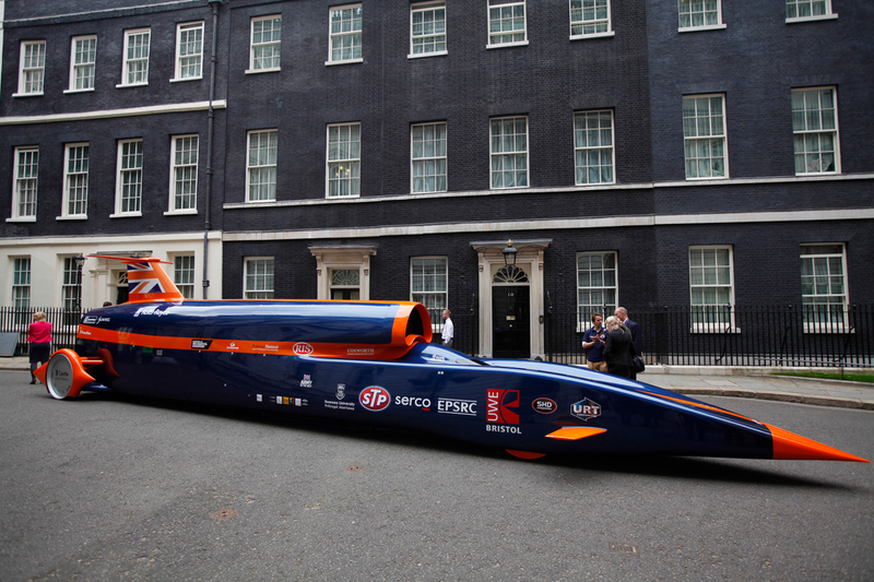 Illustration for article titled The Blazing Fast Evolution of Land Speed Record Cars